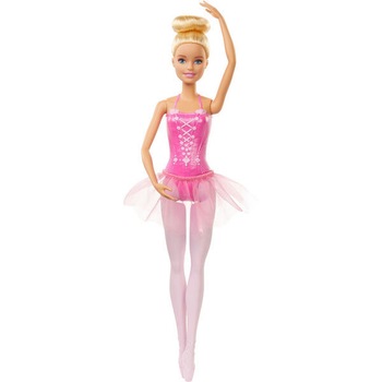 Papusa Barbie Balerina, tutu pink, roz, 3 ani+ Papusa Barbie Balerina, tutu pink, roz, 3 ani+