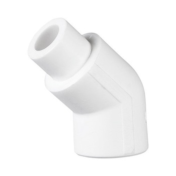 Cot PPR alb interior-exterior, 25 mm, 45 grade Cot PPR alb interior-exterior, 25 mm, 45 grade