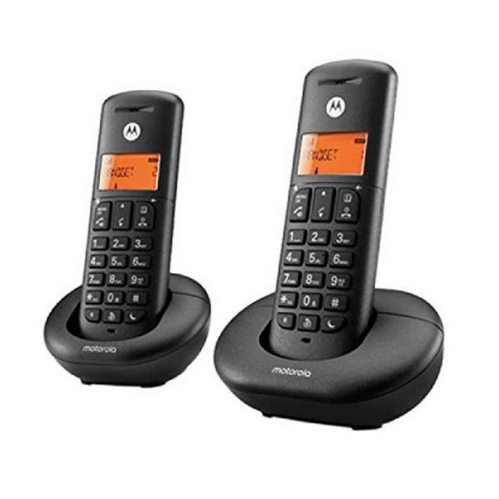 Vezeték Nélküli Telefon Motorola F52000K50O2AES03 (2 Pcs) Fekete