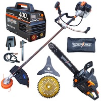 pachet profesional uralzid motocoasa 75cp  motofierastrau aparat de sudura mma 400a accesorii incluse imagen 6_0_
0