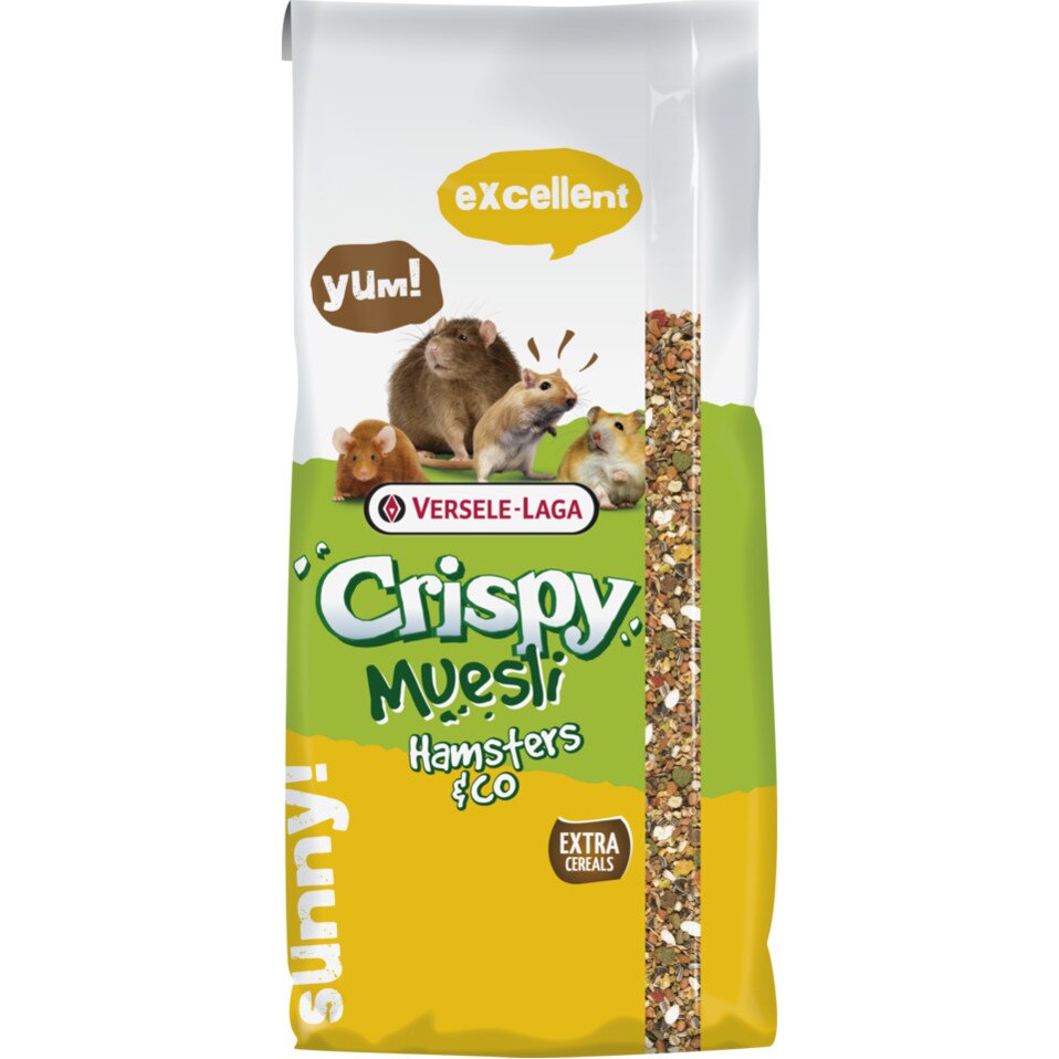 Hrana completa pentru hamsteri, Hamster Crispy, 2 x 1 kg