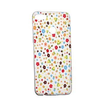 Husa de protectie, Happy Flowers, pentru Huawei Y7 Prime 2018 / Y7 2018, rezistenta la uzura, anti-alunecare, din silicon Premium, 501 Husa de protectie, Happy Flowers, pentru Huawei Y7 Prime 2018 / Y7 2018, rezistenta la uzura, anti-alunecare, din silicon Premium, 501