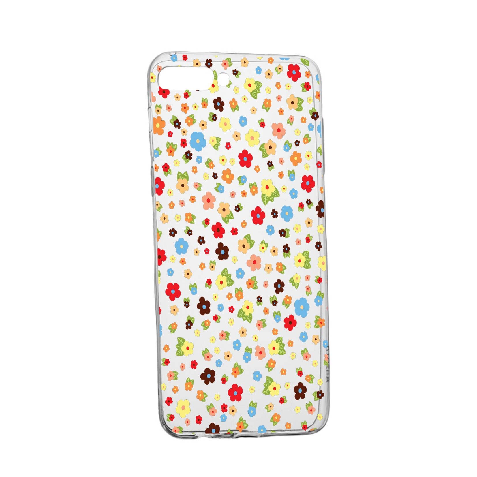 Husa de protectie, Happy Flowers, pentru LG K9, rezistenta la uzura, anti-alunecare, din silicon Premium, 501