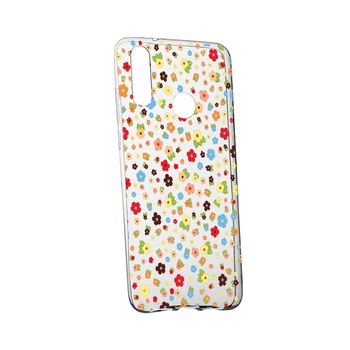 Husa de protectie, Happy Flowers, pentru Huawei P30 Lite, rezistenta la uzura, anti-alunecare, din silicon Premium, 501 Husa de protectie, Happy Flowers, pentru Huawei P30 Lite, rezistenta la uzura, anti-alunecare, din silicon Premium, 501