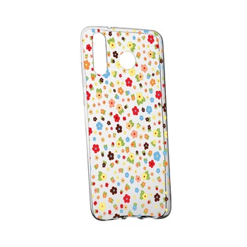 Husa de protectie, Happy Flowers, pentru Samsung Galaxy A20, rezistenta la uzura, anti-alunecare, din silicon Premium, 501 Husa de protectie, Happy Flowers, pentru Samsung Galaxy A20, rezistenta la uzura, anti-alunecare, din silicon Premium, 501