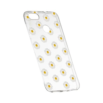 Husa de protectie, Happy Flowers, pentru Huawei P Smart, rezistenta la uzura, anti-alunecare, din silicon Premium, 513 Husa de protectie, Happy Flowers, pentru Huawei P Smart, rezistenta la uzura, anti-alunecare, din silicon Premium, 513