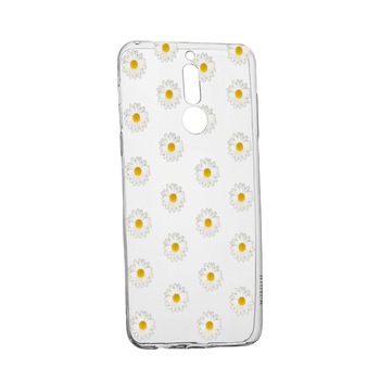 Husa de protectie, Happy Flowers, pentru LG K40 / K12 Plus, rezistenta la uzura, anti-alunecare, din silicon Premium, 513 Husa de protectie, Happy Flowers, pentru LG K40 / K12 Plus, rezistenta la uzura, anti-alunecare, din silicon Premium, 513