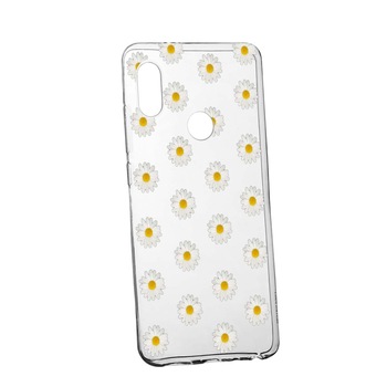 Husa de protectie, Happy Flowers, pentru Huawei P20 Lite, rezistenta la uzura, anti-alunecare, din silicon Premium, 513 Husa de protectie, Happy Flowers, pentru Huawei P20 Lite, rezistenta la uzura, anti-alunecare, din silicon Premium, 513