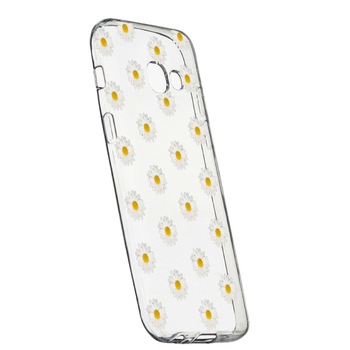 Husa de protectie, Happy Flowers, pentru Samsung Galaxy J4 Plus 2018, rezistenta la uzura, anti-alunecare, din silicon Premium, 513 Husa de protectie, Happy Flowers, pentru Samsung Galaxy J4 Plus 2018, rezistenta la uzura, anti-alunecare, din silicon Premium, 513