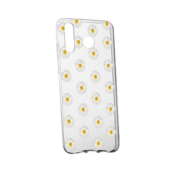 Husa de protectie, Happy Flowers, pentru Samsung Galaxy A20, rezistenta la uzura, anti-alunecare, din silicon Premium, 513 Husa de protectie, Happy Flowers, pentru Samsung Galaxy A20, rezistenta la uzura, anti-alunecare, din silicon Premium, 513