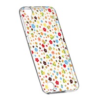 Husa de protectie, Happy Flowers, pentru HTC Desire 825 / 10 Lifestyle, rezistenta la uzura, anti-alunecare, din silicon Premium, 501