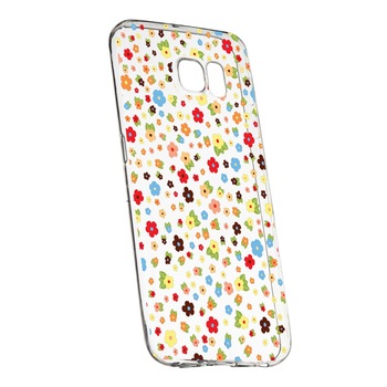 Husa de protectie, Happy Flowers, pentru HTC U Ultra, rezistenta la uzura, anti-alunecare, din silicon Premium, 501 Husa de protectie, Happy Flowers, pentru HTC U Ultra, rezistenta la uzura, anti-alunecare, din silicon Premium, 501