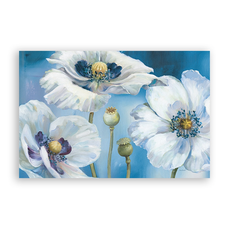Tablou Canvas - Floral, Flori, Pictura, 80 x 120 cm