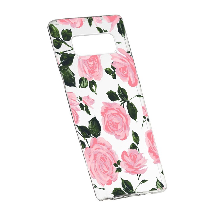 Силиконов калъф Unique за Rose, Pastel colors, Samsung Galaxy S10 Plus, 514