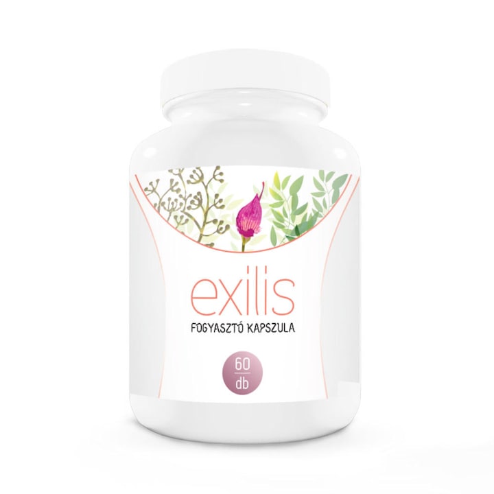 Exilis - Fogyasztó tabletta - ördögnyelvvel, spirulina algával és kóla dióval - 60db