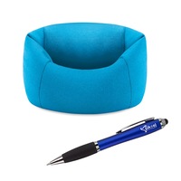 set 1 suport de birou pentru telefon canapea piksel din poliester albastru 1 stylus touch pen inclus imagen 11_0_
0