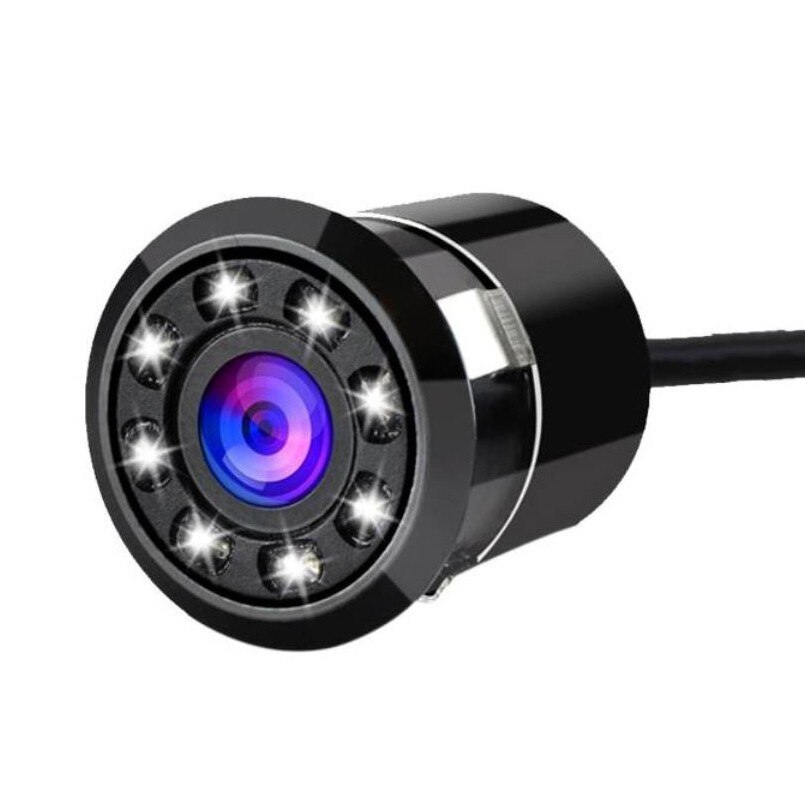 Camera Auto Marsarier cu Vedere Retrovizoare Techstar® IR, 4 LED-uri, Vizionare Nocturna, Unghi 170°, Waterproof