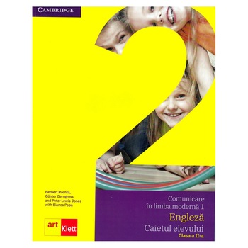 Comunicare in limba moderna 1 - Engleza. Caietul elevului. Clasa a II-a - Herbert Puchta,Gunter Gerngross,Peter Lewis-Jones,Bianca Popa Comunicare in limba moderna 1 - Engleza. Caietul elevului. Clasa a II-a - Herbert Puchta,Gunter Gerngross,Peter Lewis-Jones,Bianca Popa