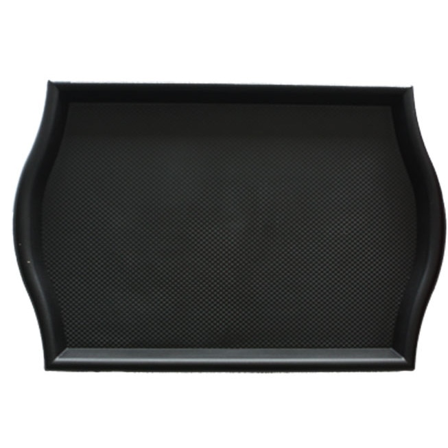 Tava servire 35,5x45 culoare neagra cu strat antialunecare