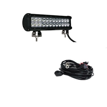 Pachet Led Bar 72 W, 12-24v, 6500 k si Kit releu si cabluri Pachet Led Bar 72 W, 12-24v, 6500 k si Kit releu si cabluri
