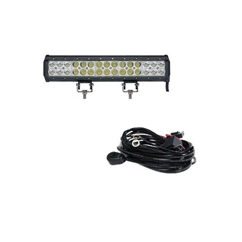 Pachet Led Bar 90w, 9000 LM, 12-24V si Kit releu cabluri buton siguranta Pachet Led Bar 90w, 9000 LM, 12-24V si Kit releu cabluri buton siguranta