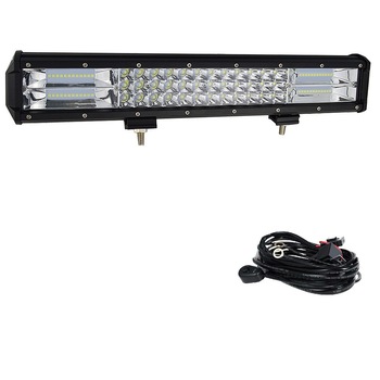 Pachet Led Bar 252w , 25200 LM, 12-24V si Kit cabluri cu releu buton siguranta Pachet Led Bar 252w , 25200 LM, 12-24V si Kit cabluri cu releu buton siguranta