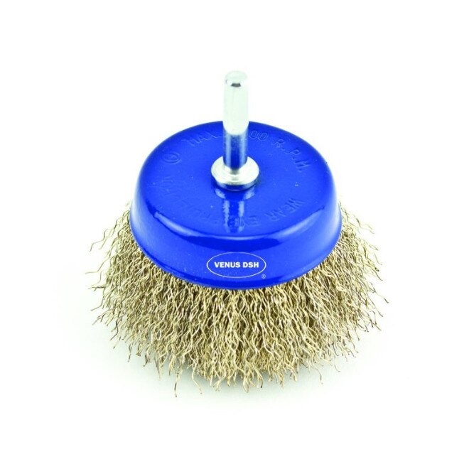 Perie sarma cupa, pentru bormasina ax 75X0,30mm