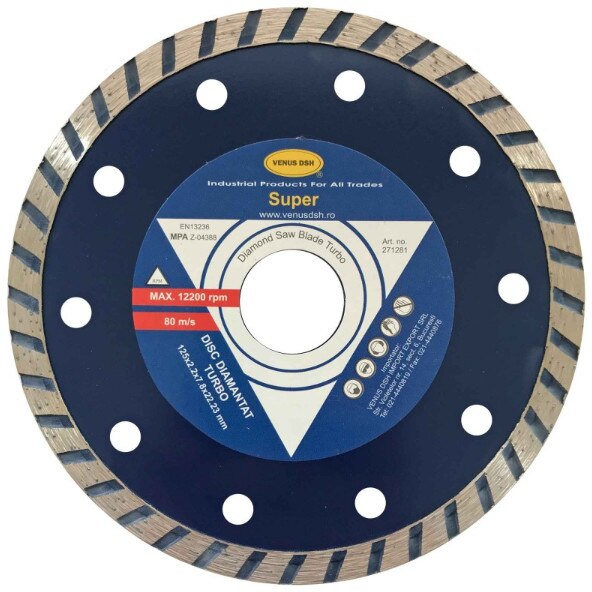 Disc diamantat turbo 