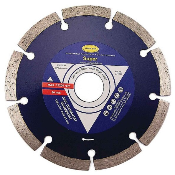 Disc diamantat segmentat 