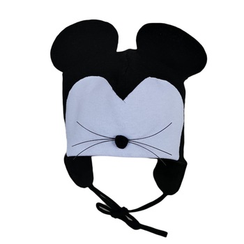 Caciula Mic Pitic C203 soricel negru cu alb Caciula Mic Pitic C203 soricel negru cu alb