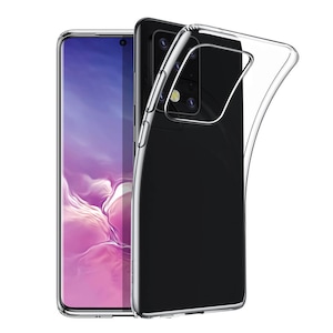 Husa compatibila cu Samsung Galaxy S20 Ultra, SILKASE, culoare transparent, silicon