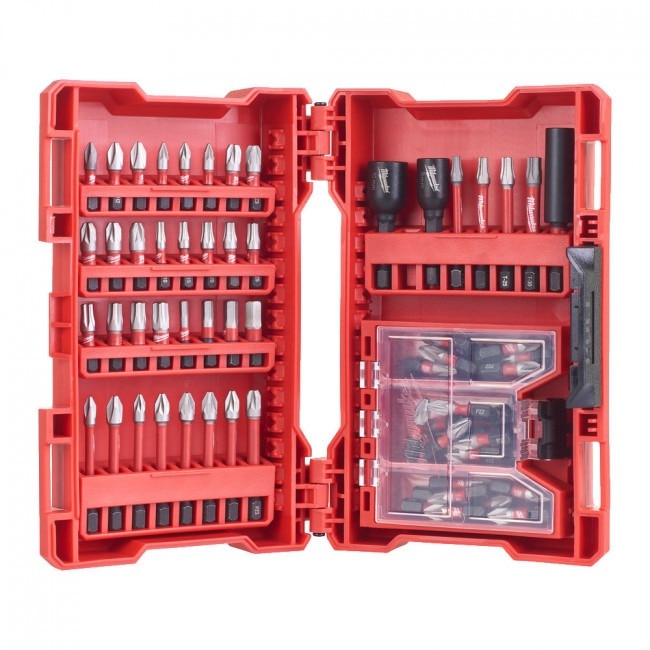 Set profesional SHOCKWAVE pentru insurubat 70 piese Milwaukee