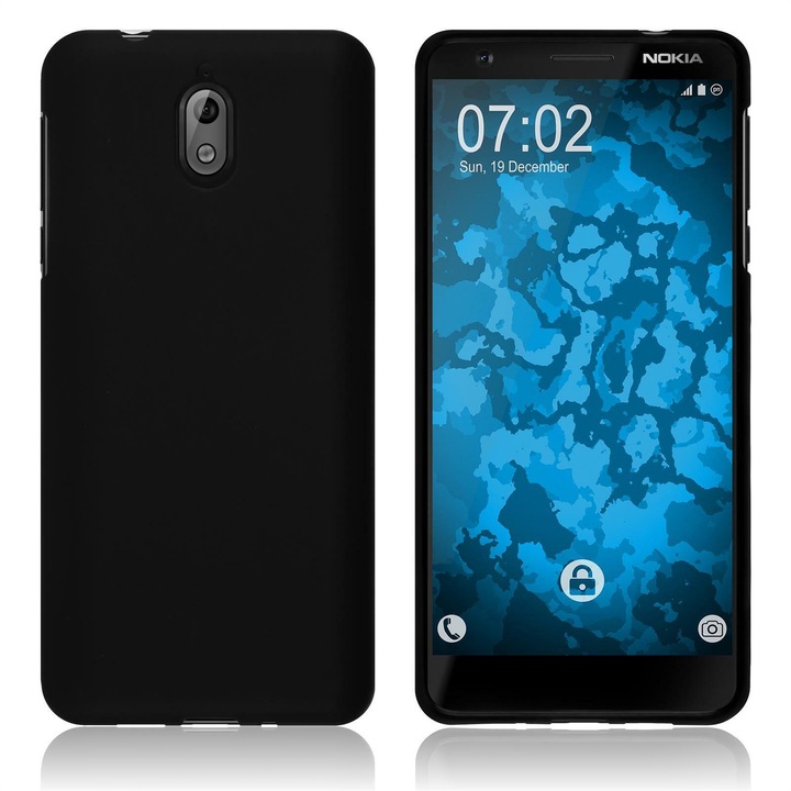 Силиконов гръб Back case Nordic Premium Slim Matt TPU за Alcatel 1S /2020/, Черен