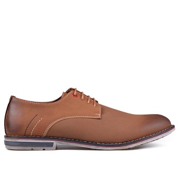 Pantofi din piele naturala TendenZ, MES18, Maro, 41 EU, Maro Pantofi din piele naturala TendenZ, MES18, Maro, 41 EU, Maro