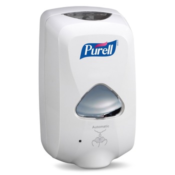 Dozator automat cu senzor PURELL TFX dispenser cu gel dezinfectant cu rezerva 1200 ml alb Dozator automat cu senzor PURELL TFX dispenser cu gel dezinfectant cu rezerva 1200 ml alb