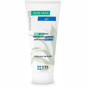 Gel pentru hidratare cu aloe vera Tis Farmaceutic 100ml Gel pentru hidratare cu aloe vera Tis Farmaceutic 100ml