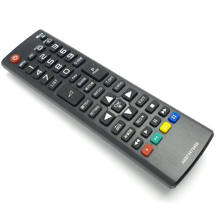 Дистанционно за телевизор, съвместимо с LG AKB74475403, Elshop-remotes®