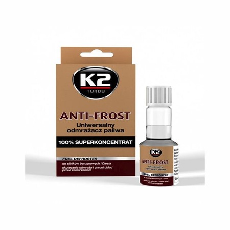 Добавка против замръзване на гориво K2, за дизел и бензин, 50 ml - eMAG.bg