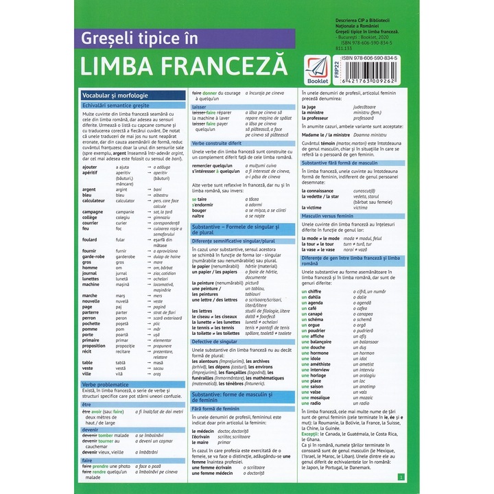 Greseli Tipice In Limba Franceza