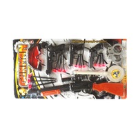 set arme pusca si pistoale cu ventuze ochelari catuse19 piesemulticolor5 ani  imagen 45_0_
0