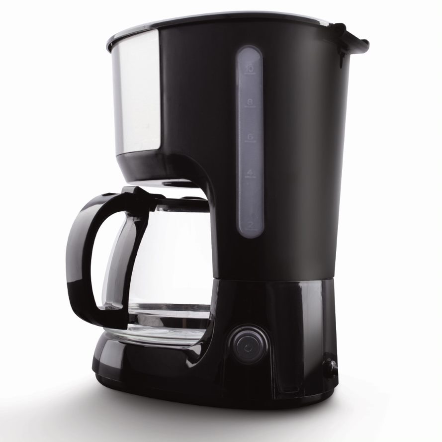 Cafetiera Rohnson R991, 750 W, 1.25 l, Argintiu/Negru