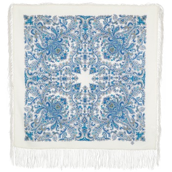 batic din lana original pavlovo posad model quotoberyogquot 1638-4 multicolor pe fundal alb 89x89cm imagen 13_0_
0