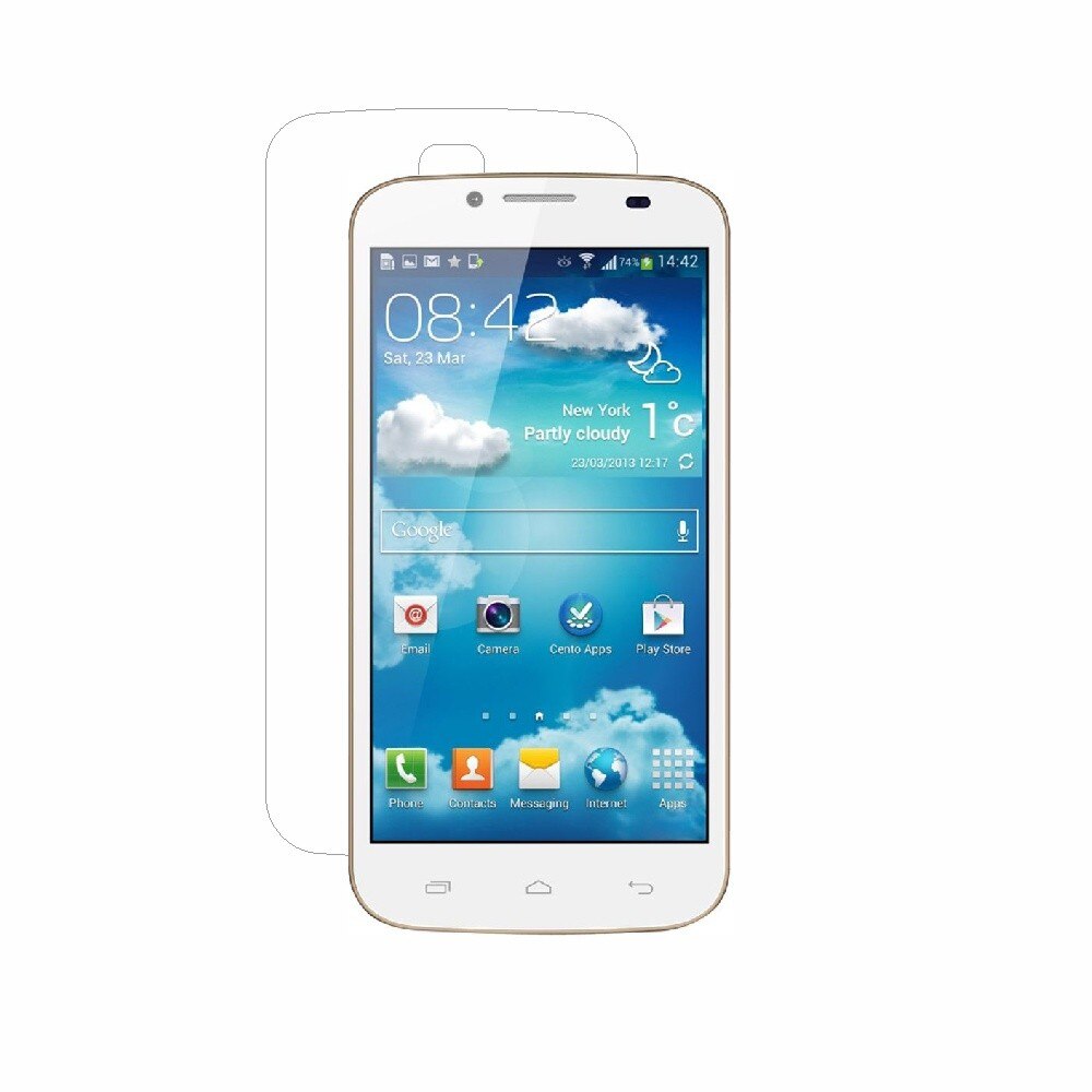 Folie de protectie Clasic Smart Protection Karbonn Titanium S6 spate,protectie completa spate+Smart Spray®,Smart Squeegee® si microfibra incluse
