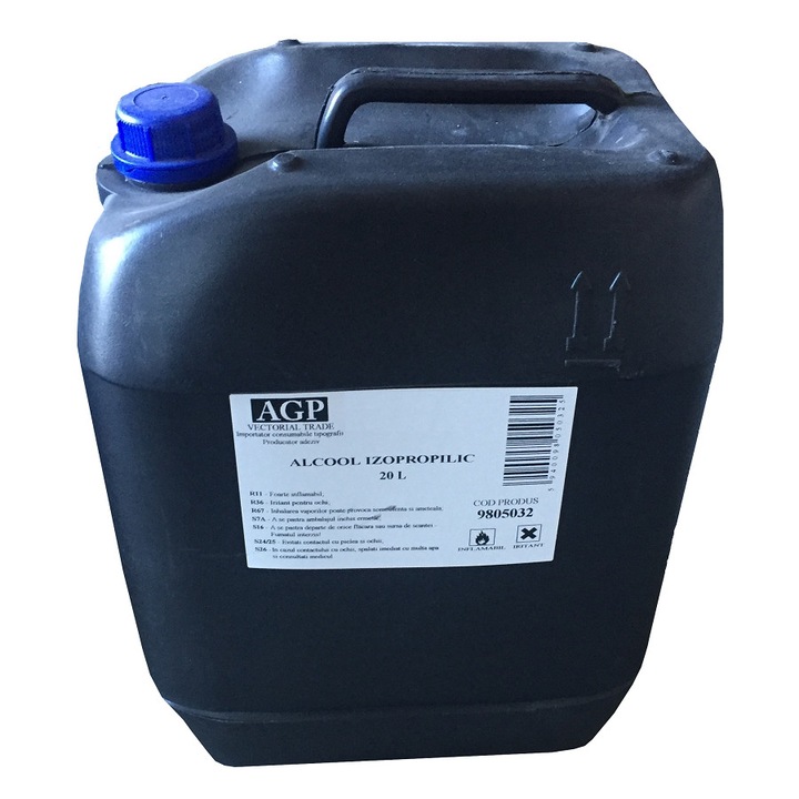 Alcool Izopropilic, AGP VECTORIAL TRADE, 20 L, Negru