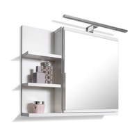 dulap cu oglinda domtech iluminare cu led deschidere spre stanga 50x60x14 cm alb imagen 42_0_
0