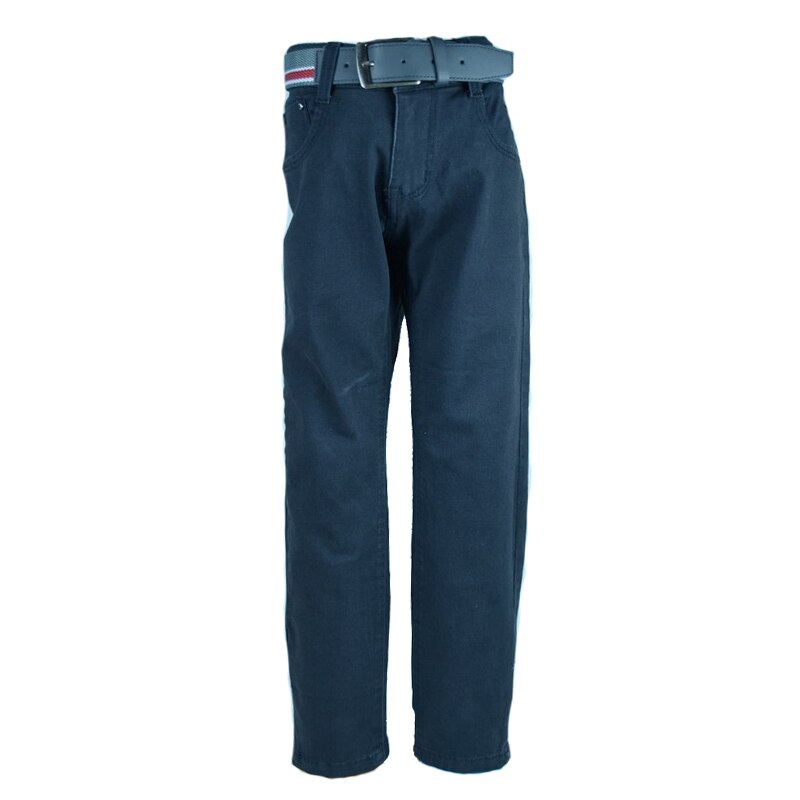 Pantaloni casual baieti Happy House HM-202N, Negru, 134 cm