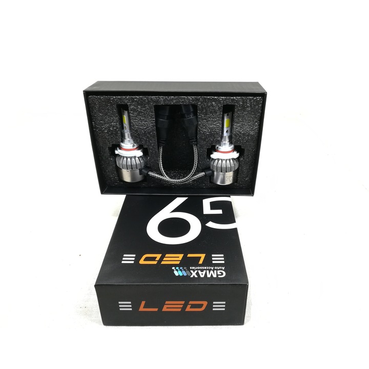 Комплект висококачествени ЛЕД Крушки G9 35W/6500 LM HB4 1 година гаранция