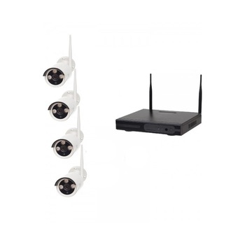 Kit supraveghere wireless AKU 8 camere IP rezolutie CLEAR HD 2 MP infrarosu 25m + NVR 8 canale 720P audio video H264 interior exterior carcase metalice iesire internet cu vizualizare pe telefon mobil tableta si desktop AK9529L Kit supraveghere wireless AKU 8 camere IP rezolutie CLEAR HD 2 MP infrarosu 25m + NVR 8 canale 720P audio video H264 interior exterior carcase metalice iesire internet cu vizualizare pe telefon mobil tableta si desktop AK9529L