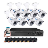 kit supraveghere video aku 8 camere 2 mp 1080p super clear ahd  dvr 4 canale full hd 1080n h264 interior exterior carcase metalice cu infrarosu iesire internet cu vizualizare pe telefon mobil tableta desktop ak9268c imagen 19_0_
0
