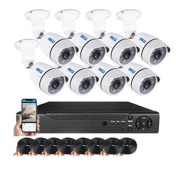 Kit supraveghere video AKU 8 camere 2 MP 1080P SUPER CLEAR AHD + DVR 8 canale FULL HD 1080N H264, interior exterior carcase metalice cu infrarosu, iesire internet cu vizualizare pe telefon mobil tableta desktop AK9268C Kit supraveghere video AKU 8 camere 2 MP 1080P SUPER CLEAR AHD + DVR 8 canale FULL HD 1080N H264, interior exterior carcase metalice cu infrarosu, iesire internet cu vizualizare pe telefon mobil tableta desktop AK9268C